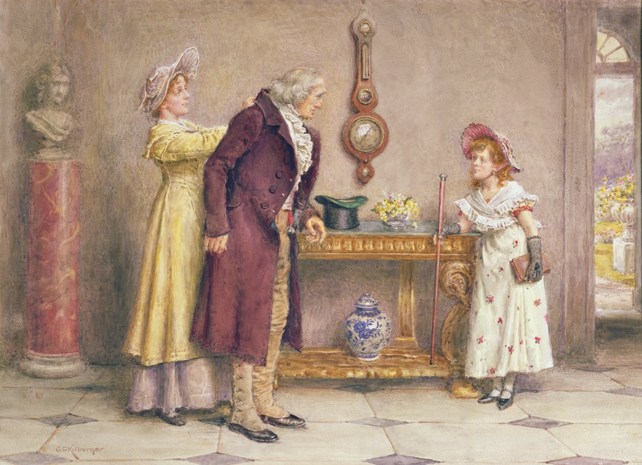 Söndag morgon av George Goodwin Kilburne