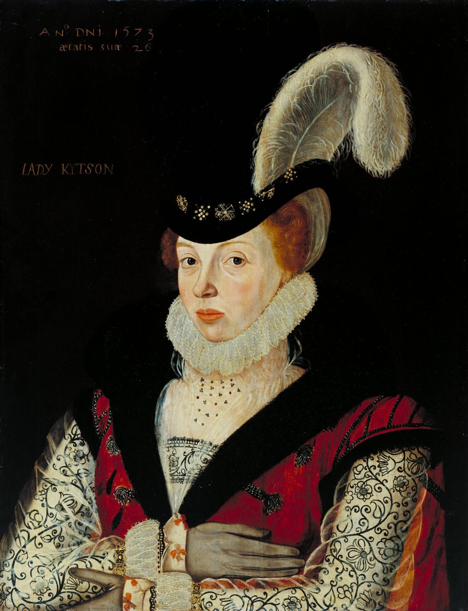 Lady Kytson av George Gower