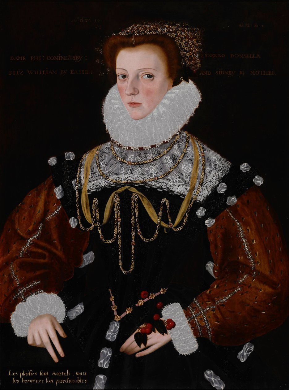 Lady Philippa Coningsby av George Gower