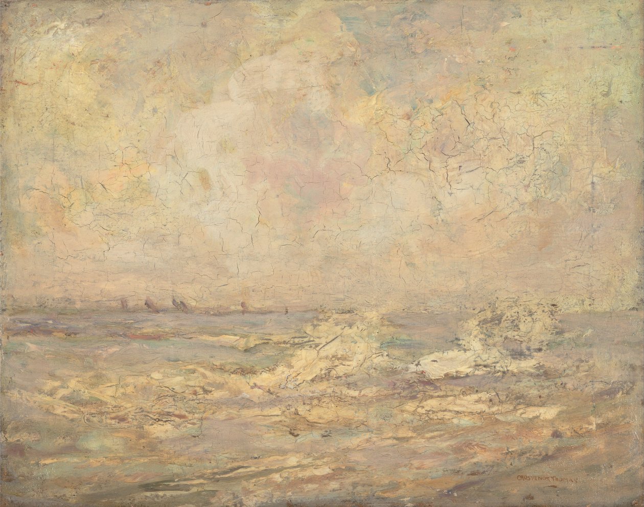 Seascape av George Grosvenor Thomas