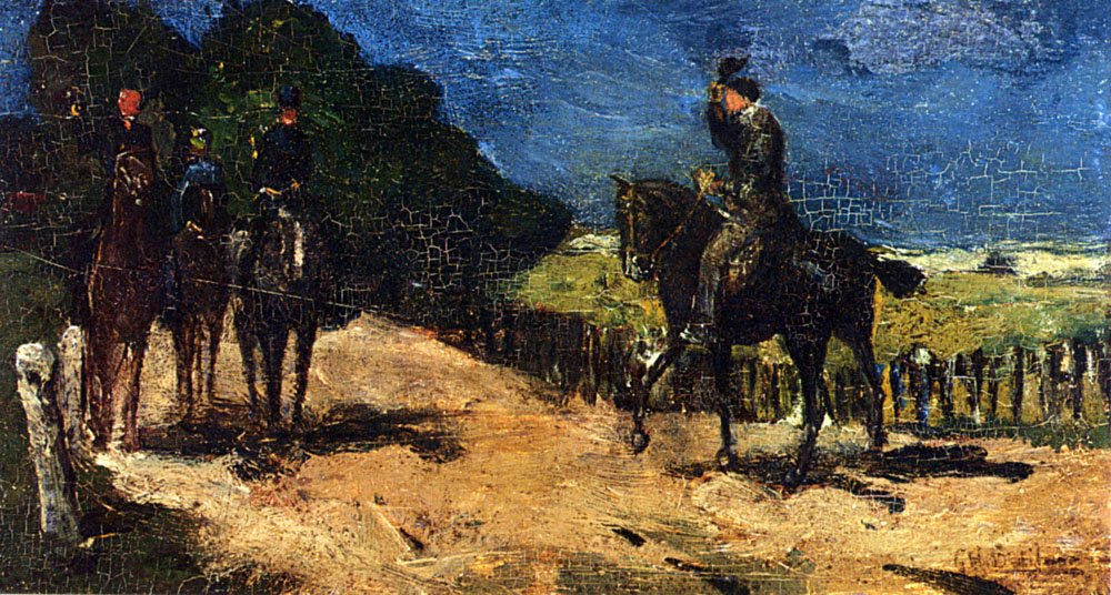 Out riding av George Hendrik Breitner