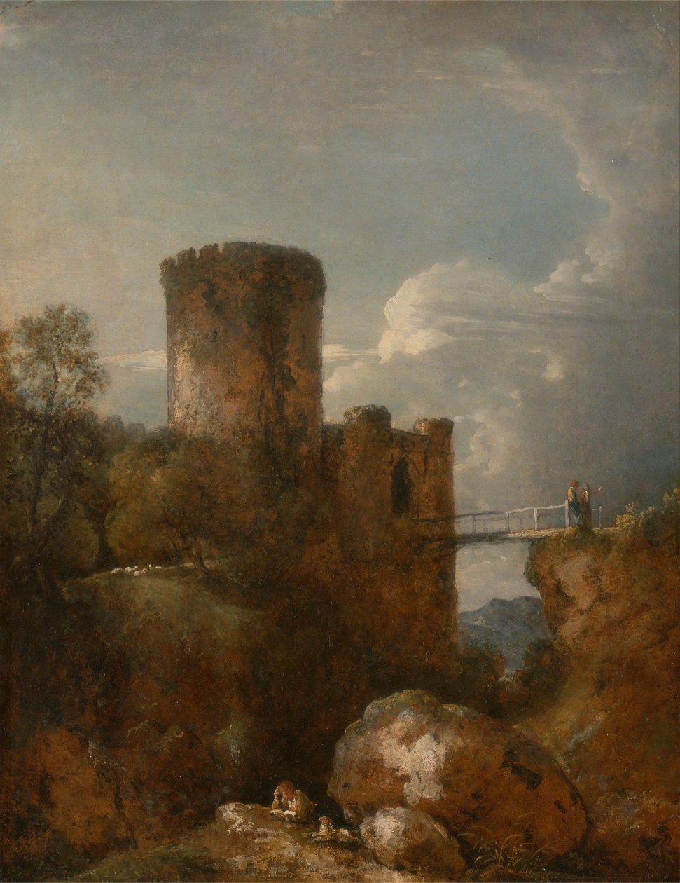 Conwy Castle av George Howland Beaumont