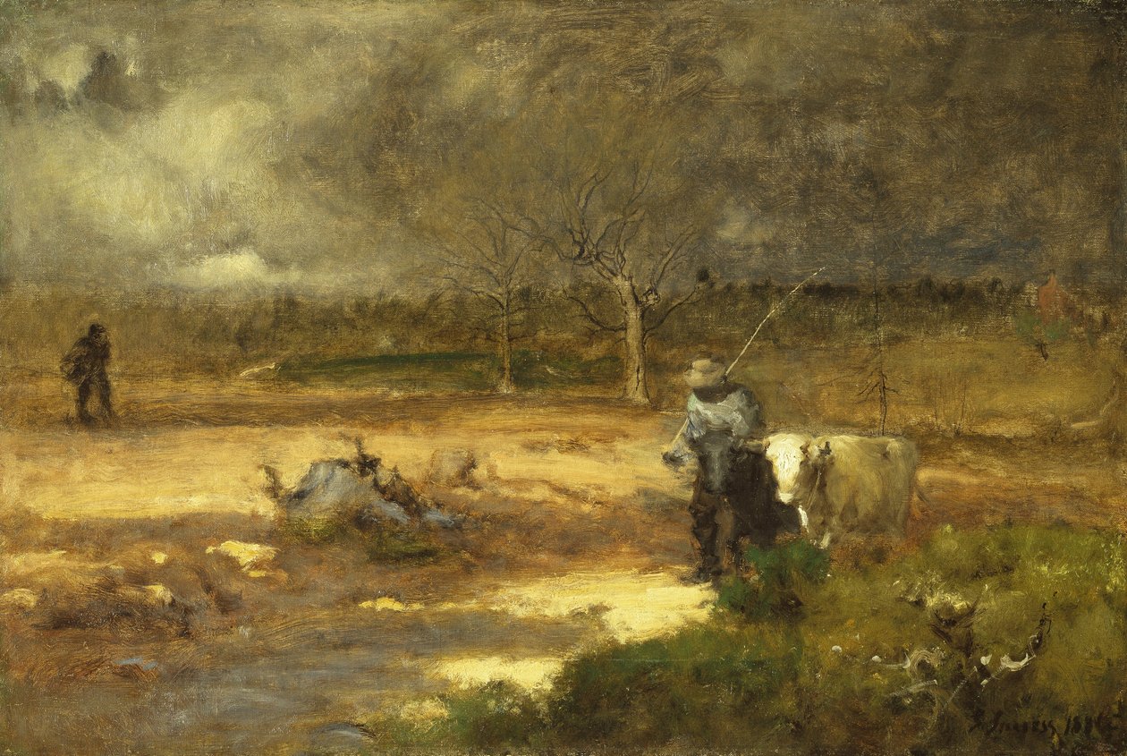 Hemåt av George Inness