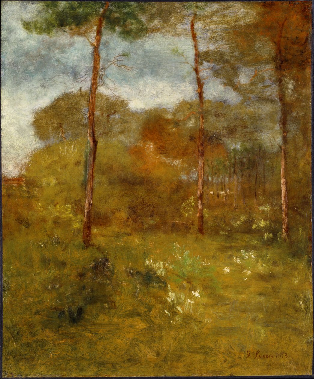 Orange Road, Tarpon Springs av George Inness