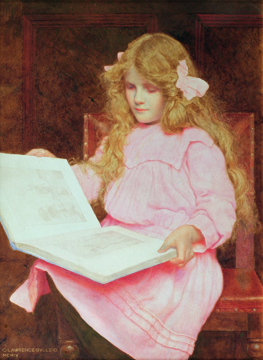 Bilderbok, 1909 (wc och penna på papper) av George Lawrence Bulleid