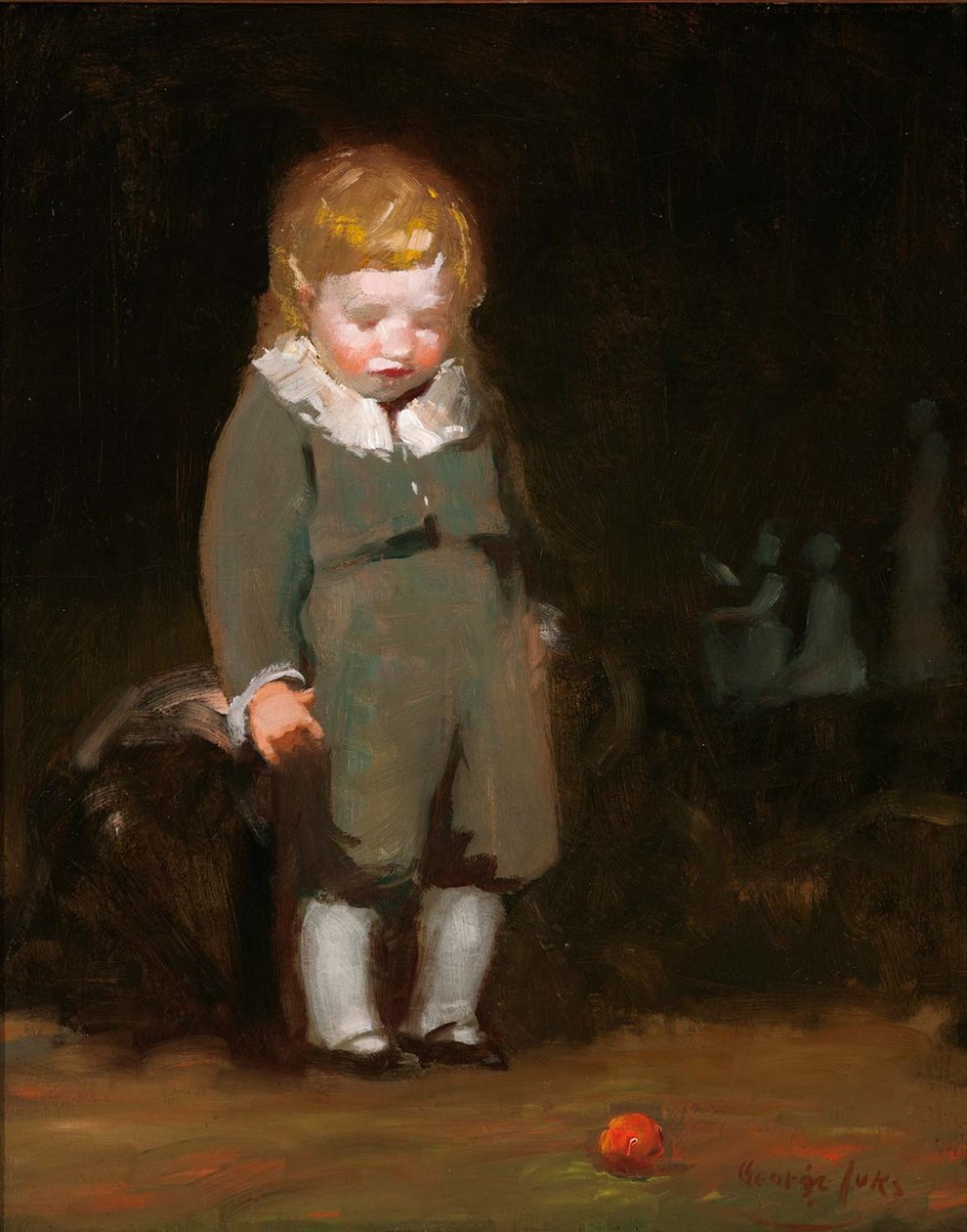 Child in Grey av George Luks