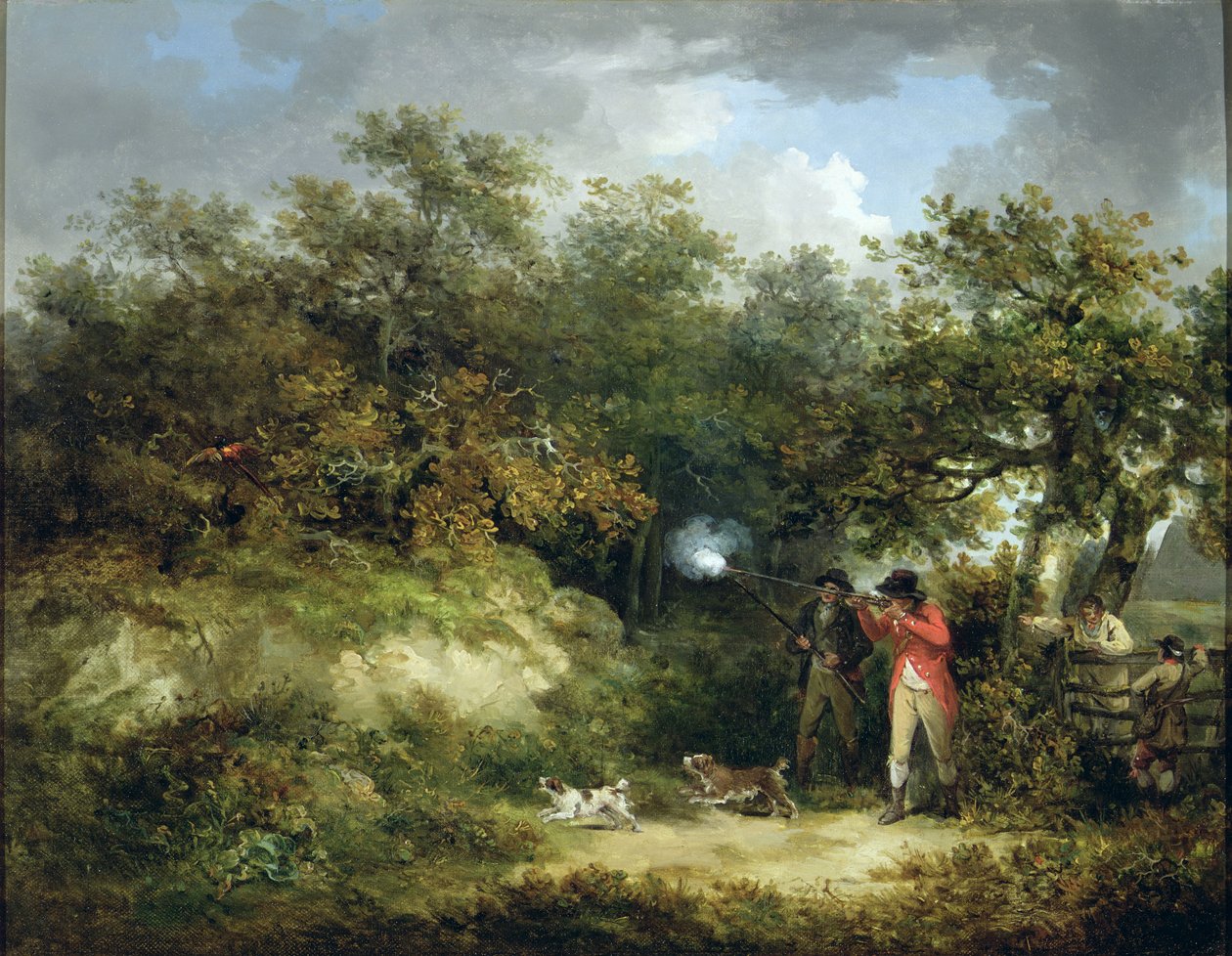 Fasanskytte av George Morland