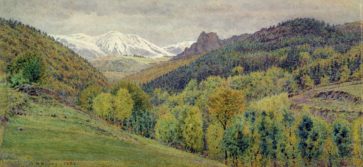 I Puy-de-Dome av George Price Boyce