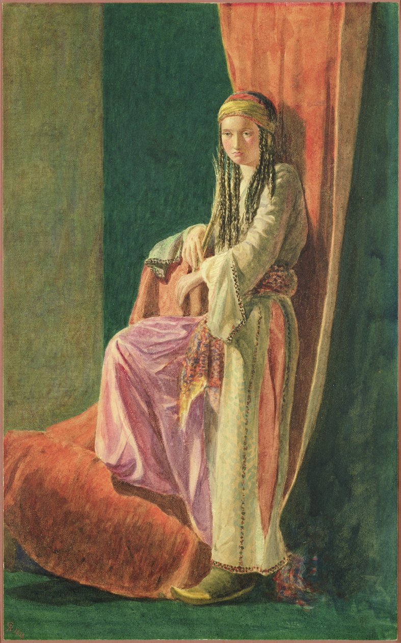 Turkisk flicka av George Price Boyce