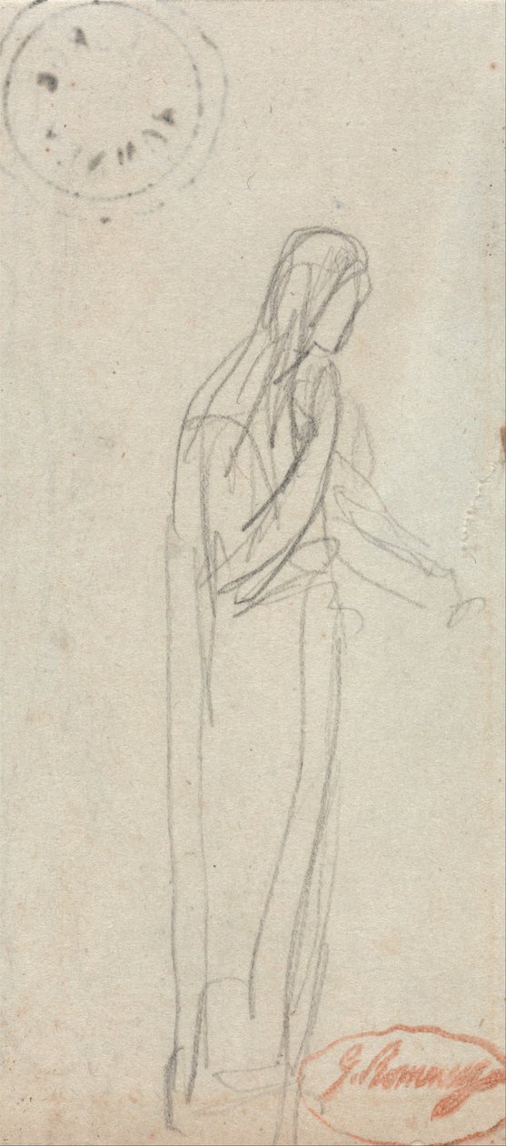 En stående kvinnofigur av George Romney
