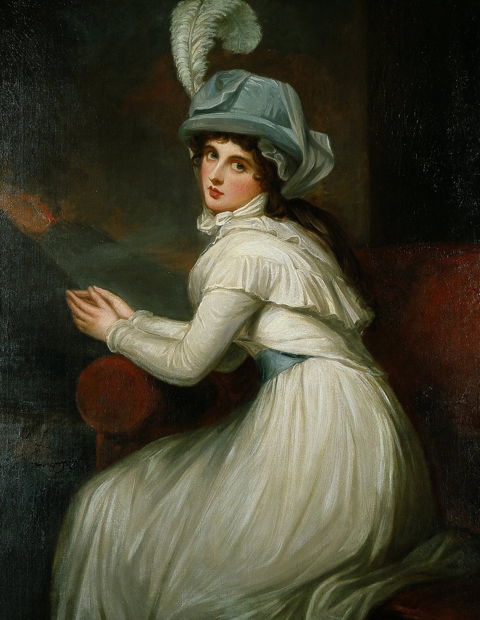 Lady Hamilton av George Romney