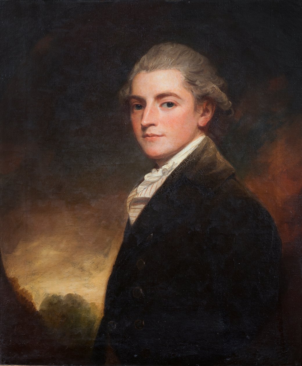 Porträtt av Andrew Berkeley Drummond, 1781 av George Romney