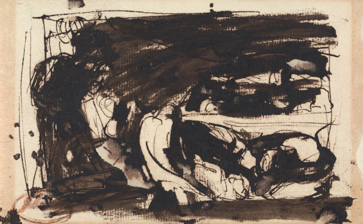 Fängelsesscen av George Romney