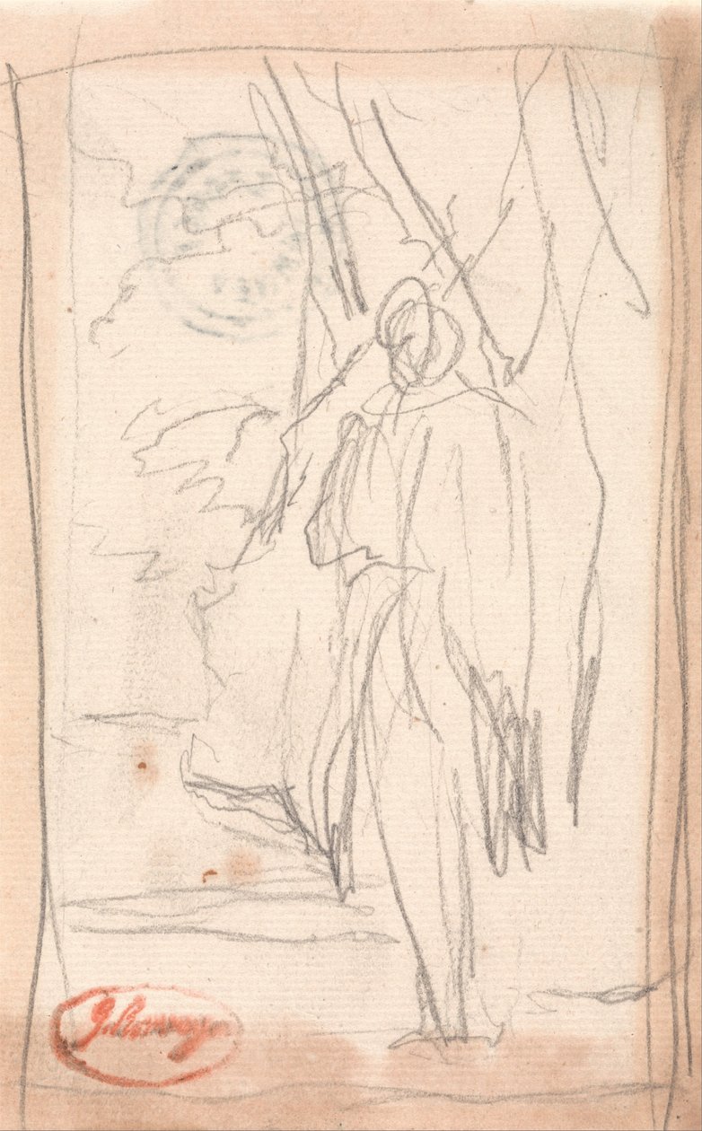 Stående figur av George Romney