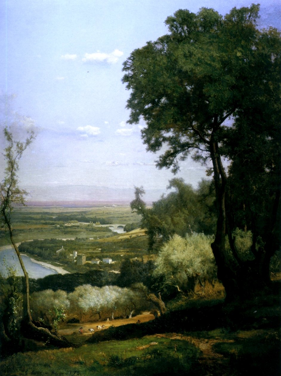 Nära Perugia, Italien, 1872 av George Inness