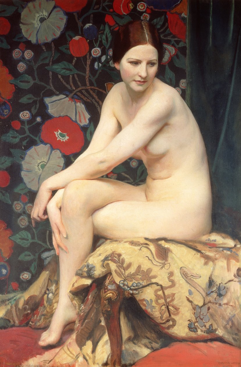 Naken, 1927 av George Spencer Watson