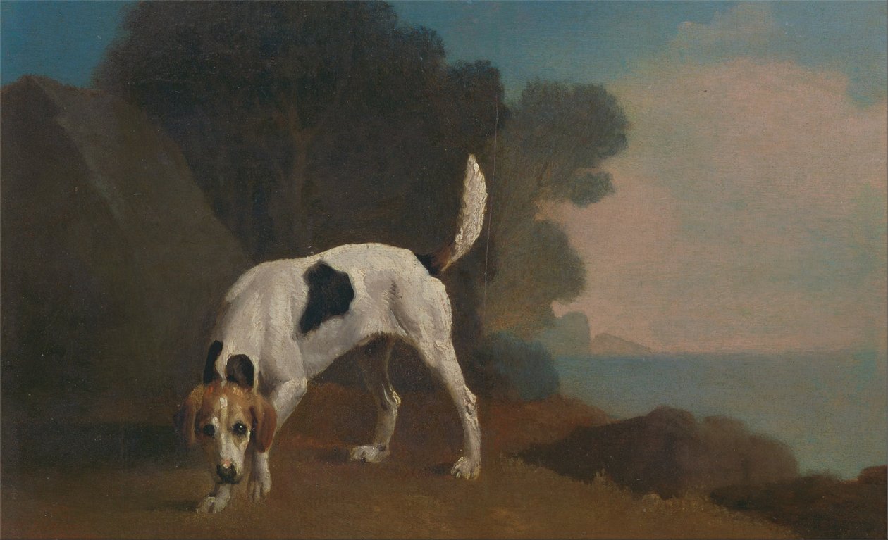 Foxhound av George Stubbs