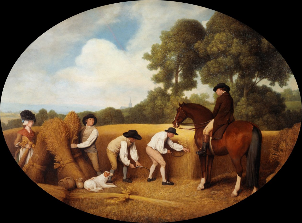 Skördare av George Stubbs
