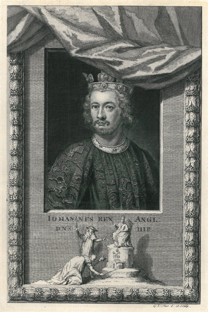 Kung John av George Vertue