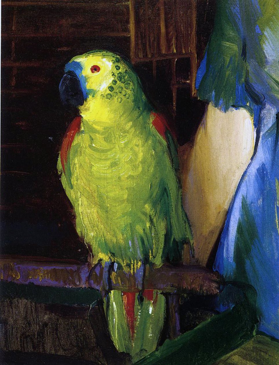 Papegoja, 1915 av George Wesley Bellows