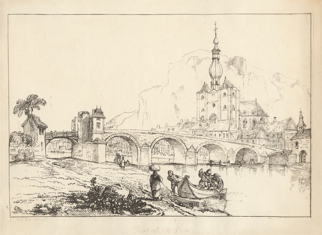Dinant, No. 1: Southwest Viewswedish av George Arnald
