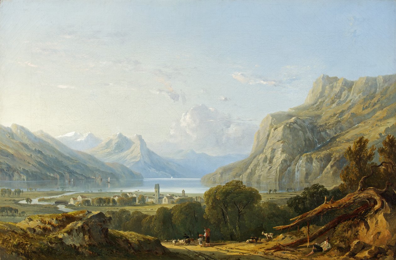 Wallenstadtsjön av George Arthur Fripp