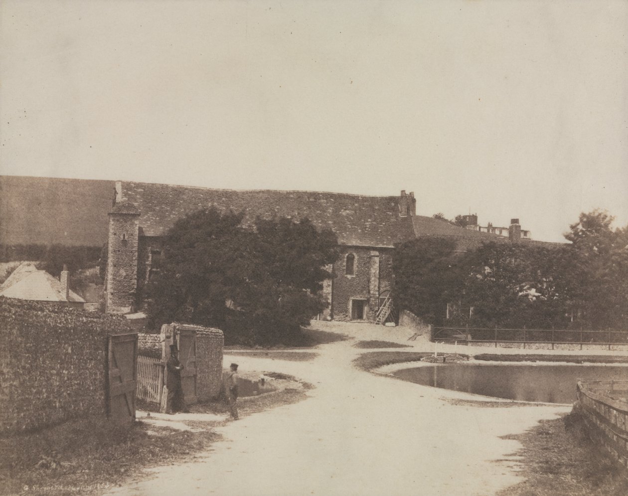 A Priory, Lyminge av George B. Shepherd