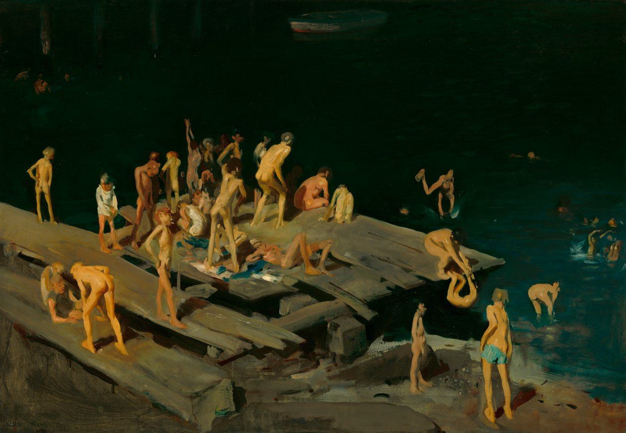 Fyrtiotvå barn av George Bellows