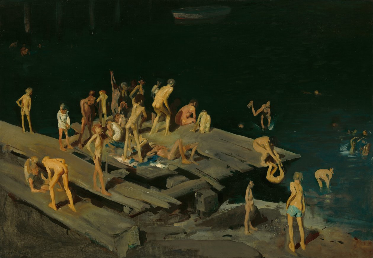 Fyrtiotvå barn av George Bellows