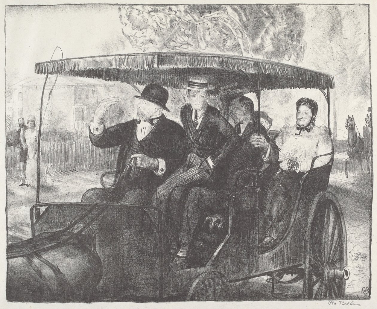 Söndagen 1897 av George Bellows