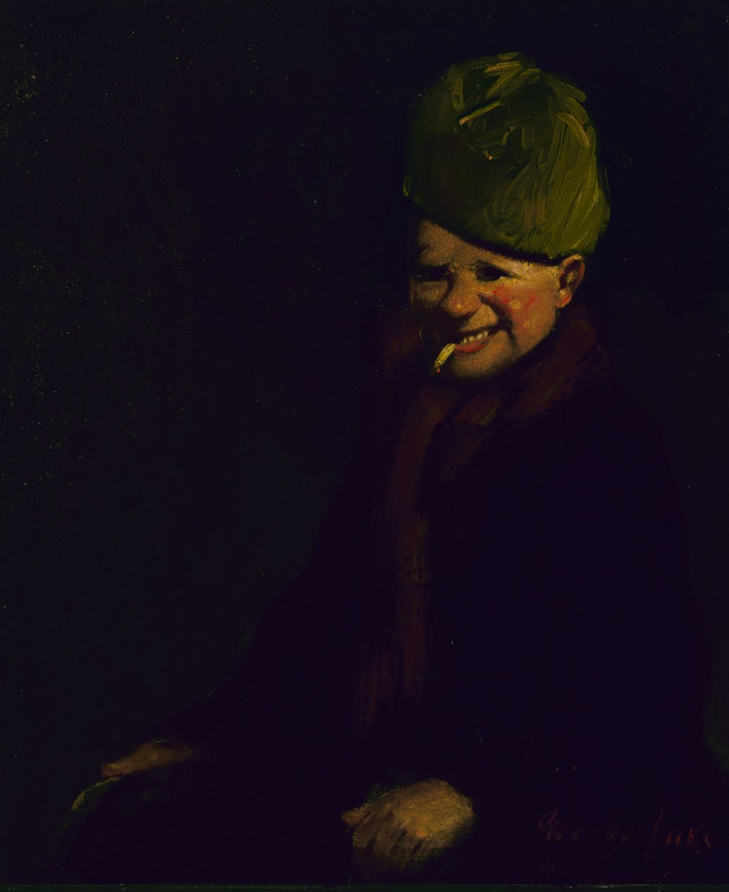 Nyårsskyttet, 1917. av George Benjamin Luks