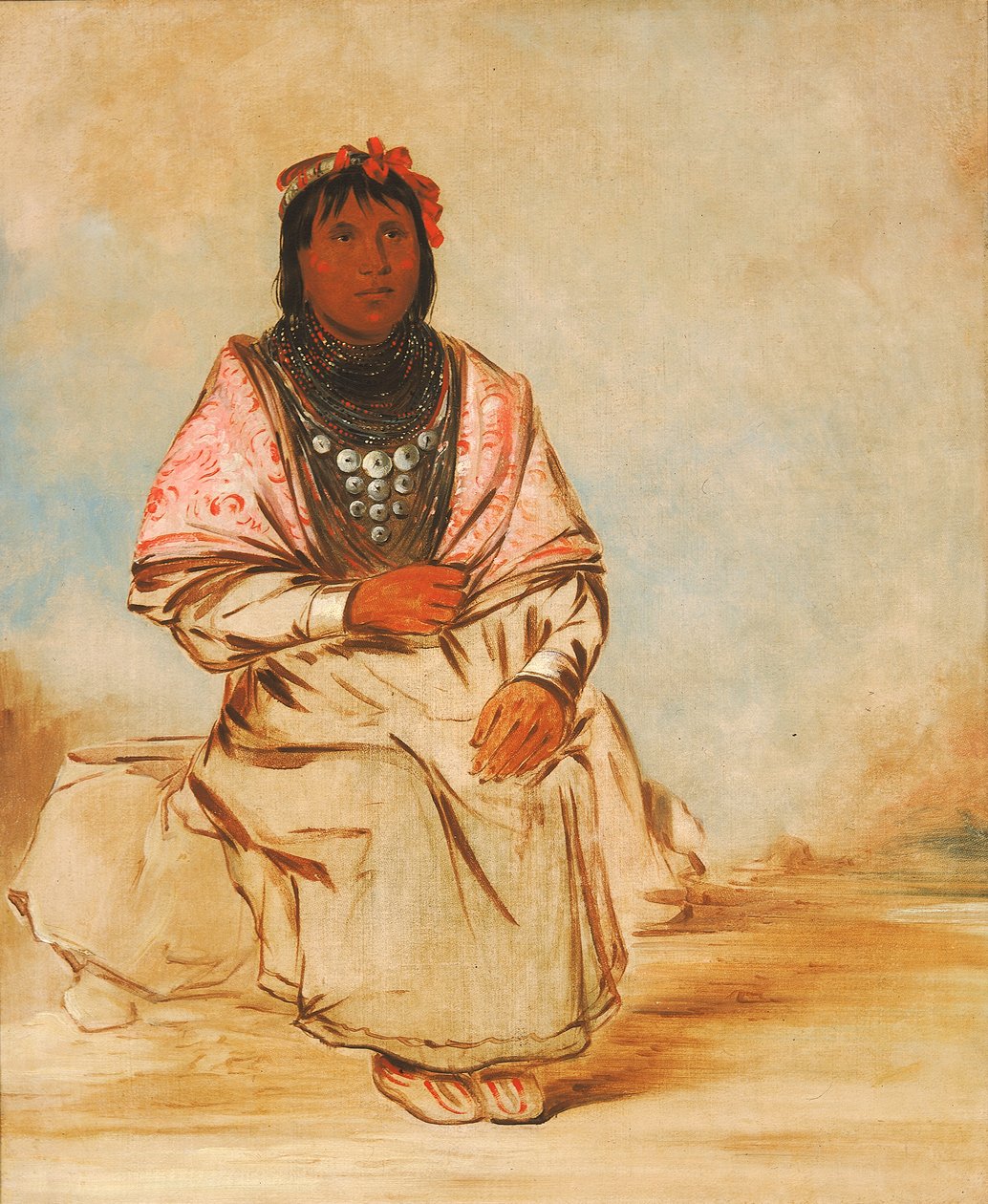 A Seminole Woman, 1838. av George Catlin