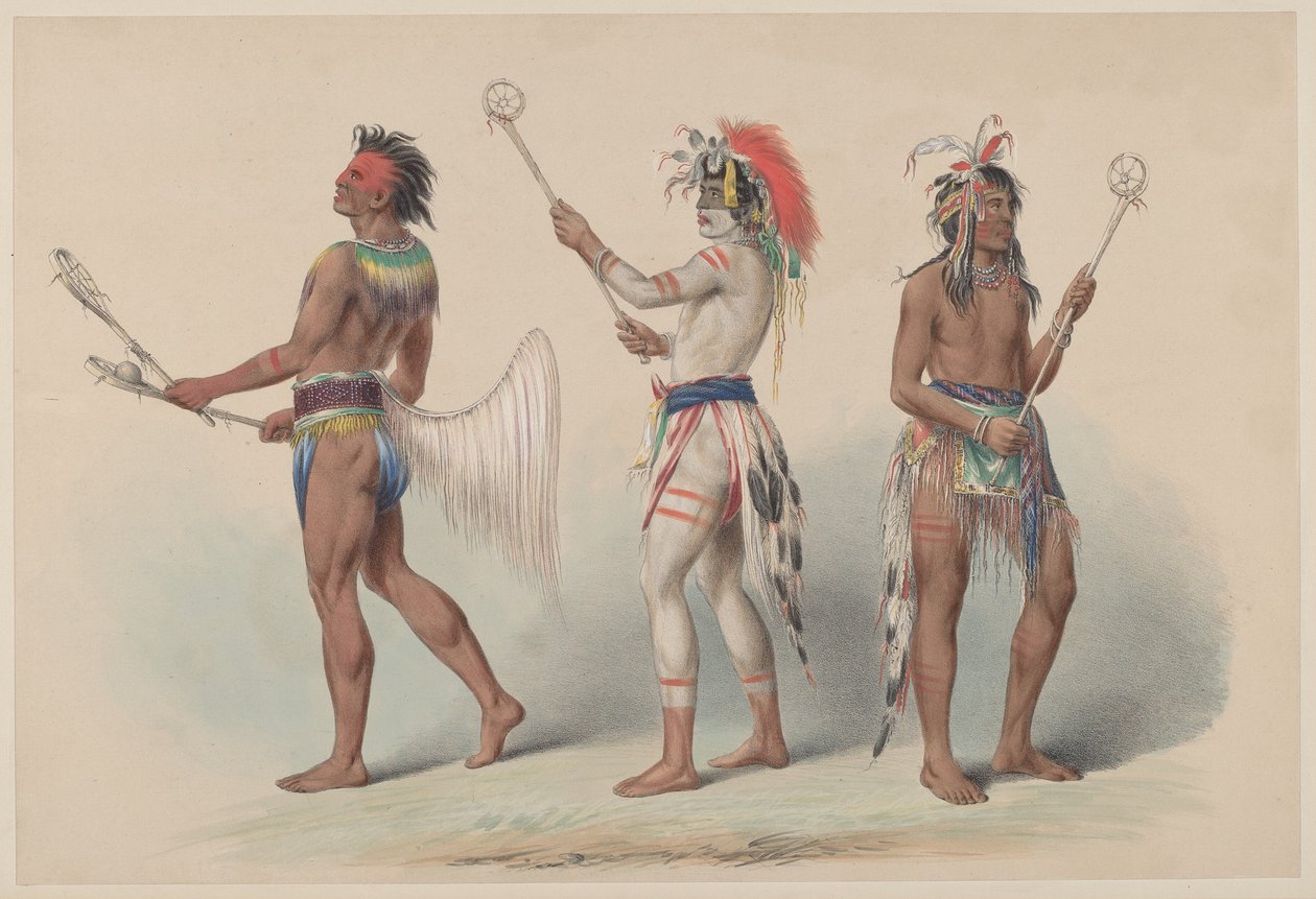 Bollspelare av George Catlin