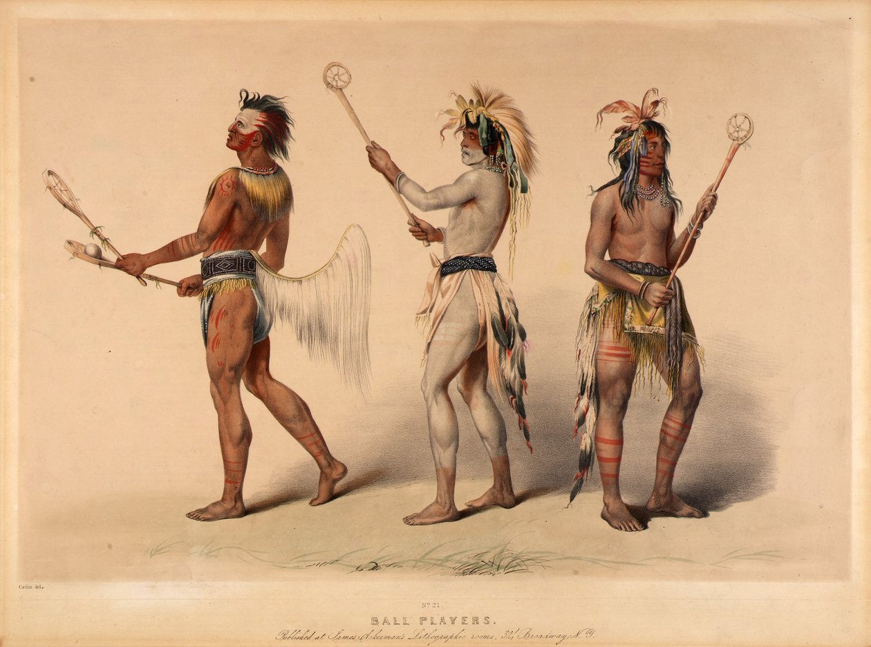 Bollspelare av George Catlin