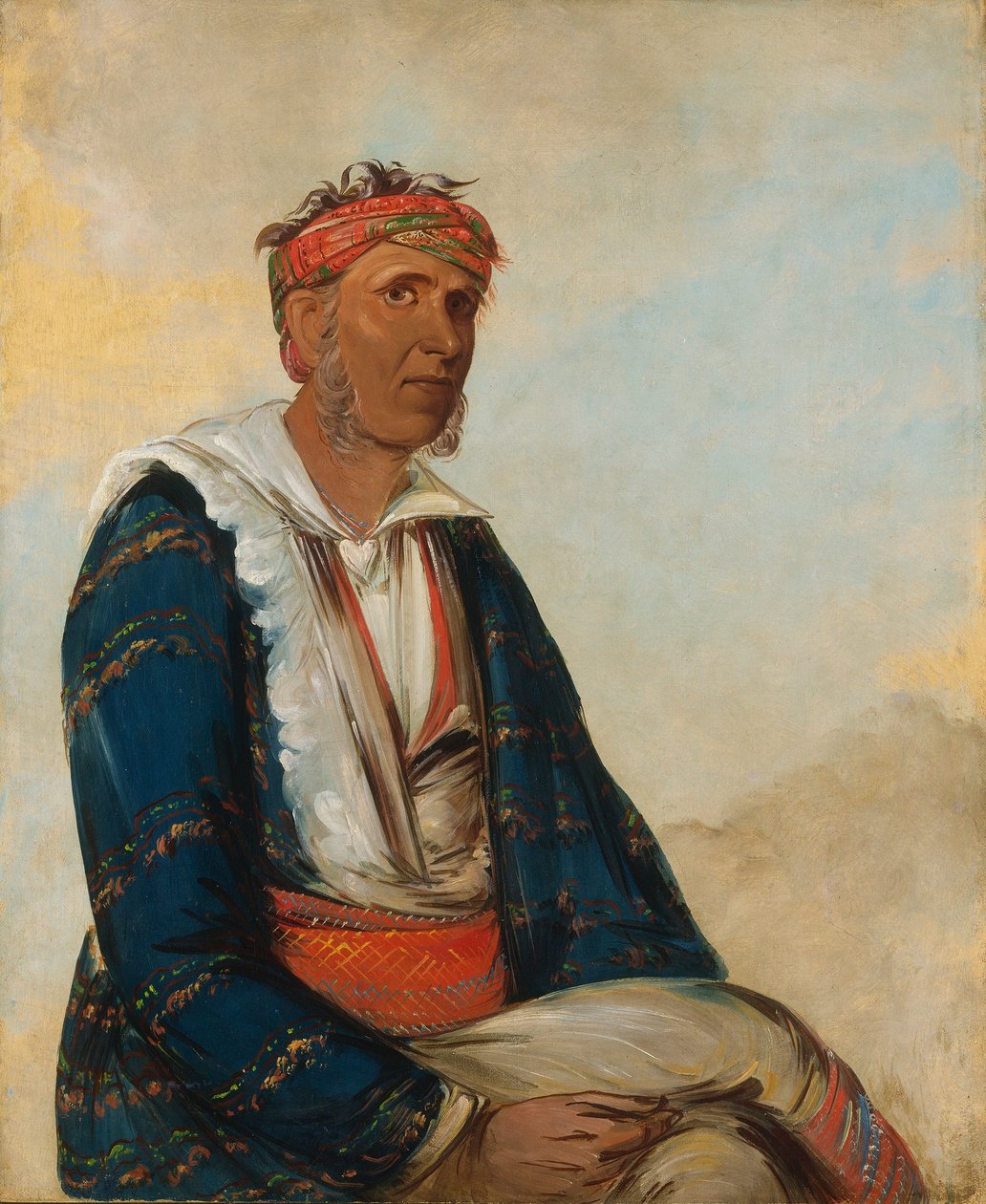 Cól-lee, en bandhövding av George Catlin