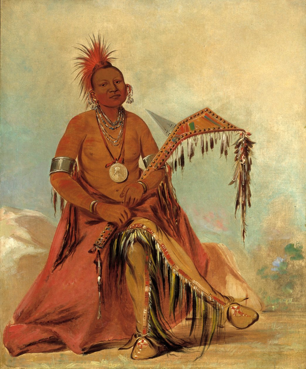 Cler-mónt, stammens förste hövding av George Catlin