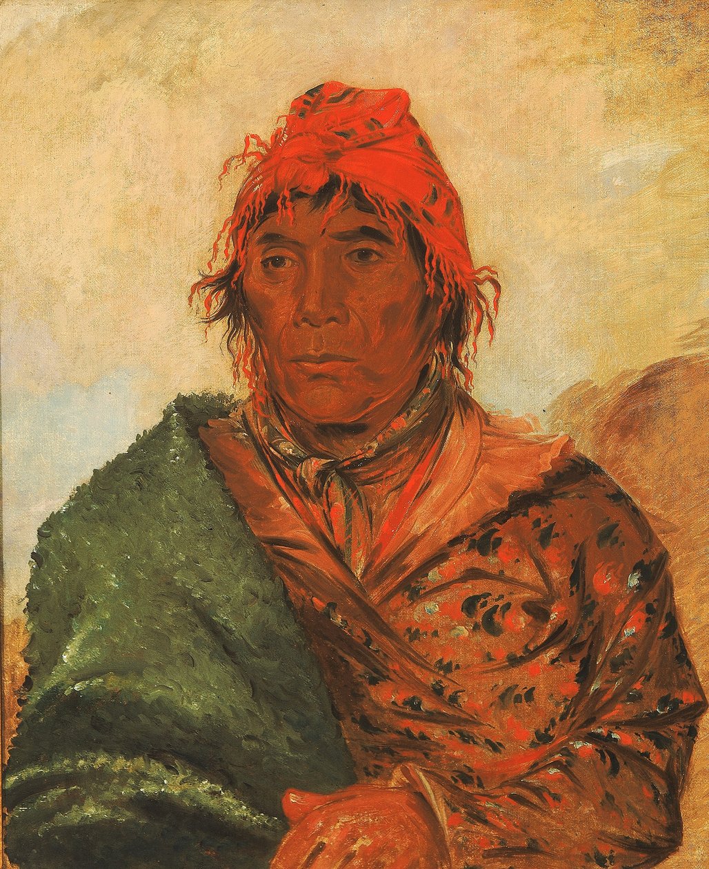 Ee-mat-lá-, kung Phillip, andre hövding av George Catlin
