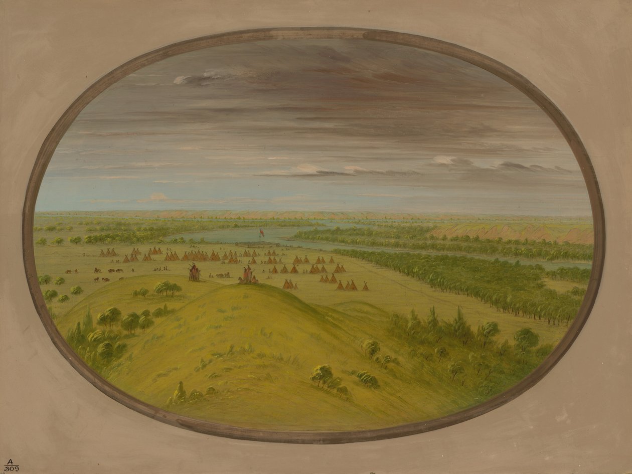 Fort Union, 18611869. av George Catlin