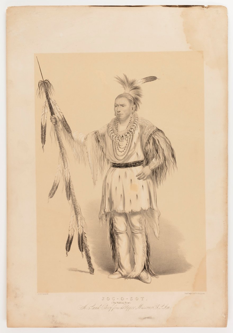 Joc-o-sot, den vandrande björnen av George Catlin