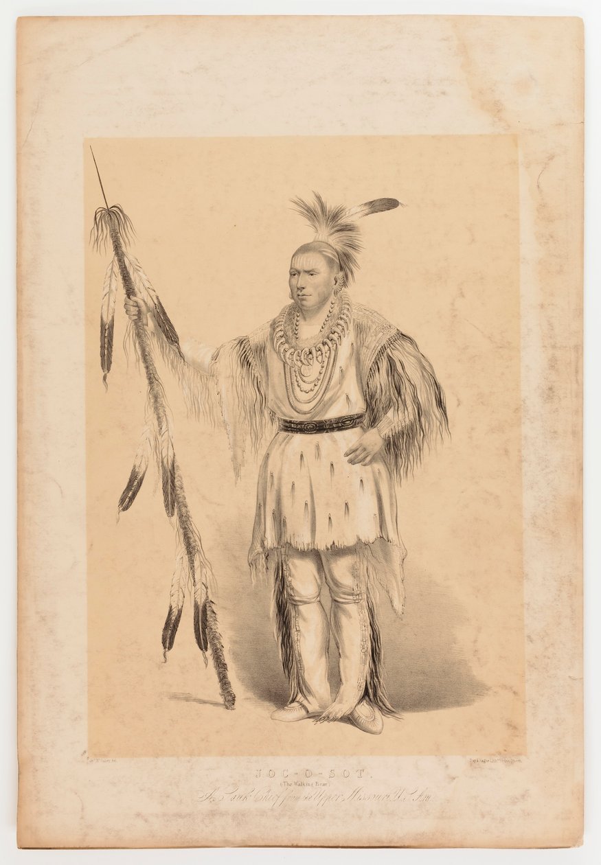Joc-o-sot, den vandrande björnen av George Catlin
