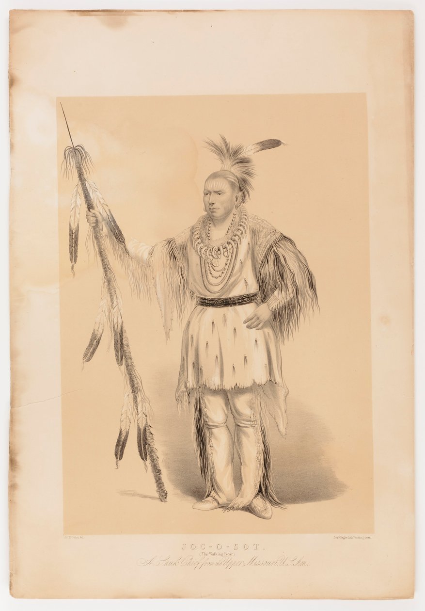 Joc-o-sot, den vandrande björnen av George Catlin