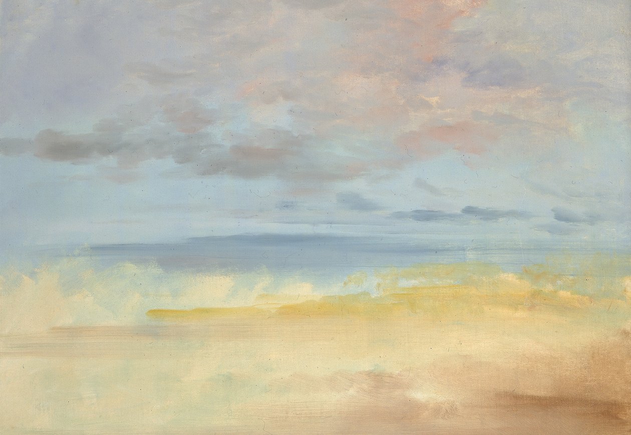 Landskapsbakgrund av George Catlin