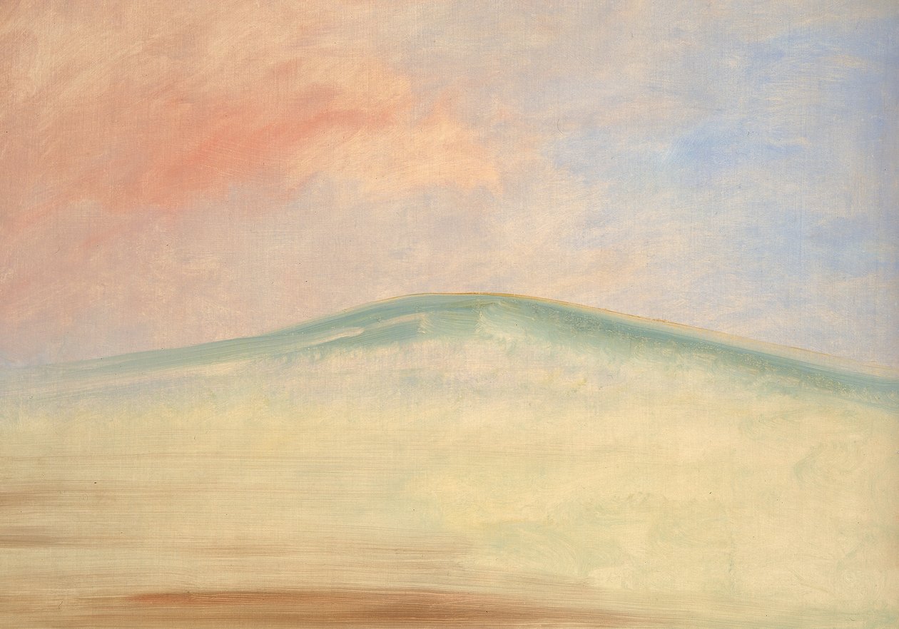 Landskapsbakgrund, 1846-1848. av George Catlin
