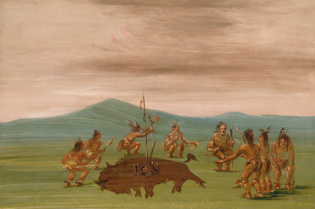 Medicin Buffalo of the Sioux, 1837-1839. av George Catlin