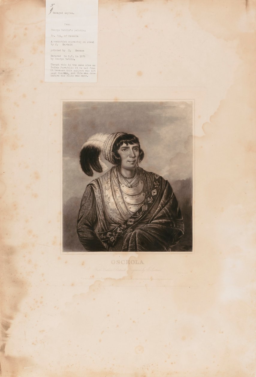 Osceola av George Catlin