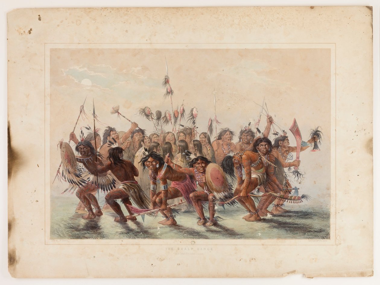 Skalpdansen av George Catlin