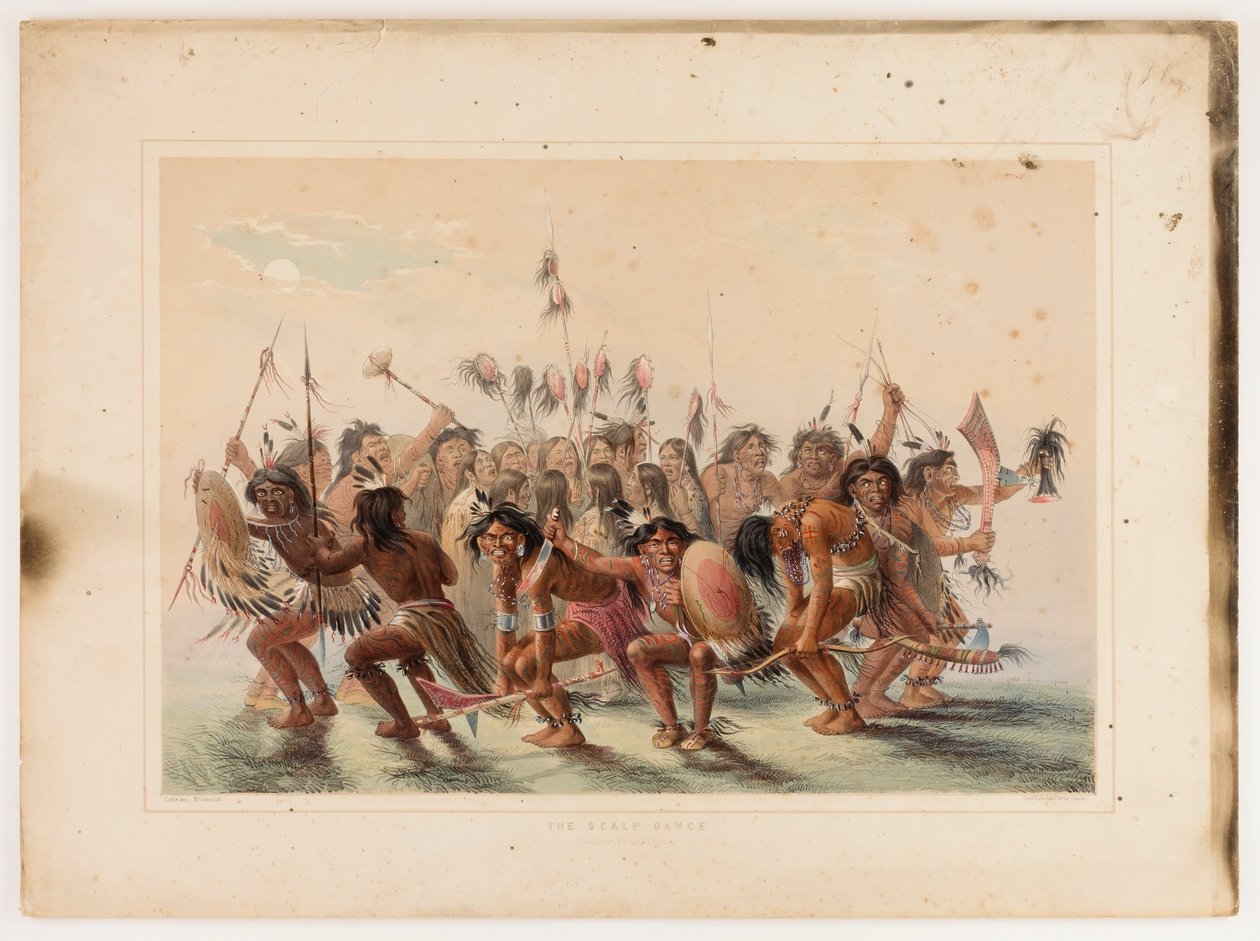 Skalpdansen av George Catlin