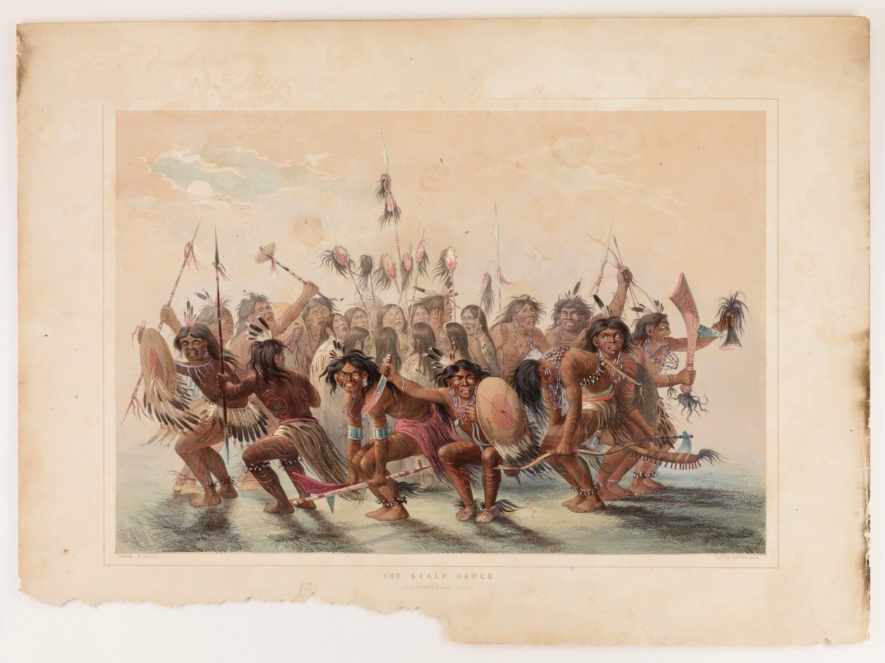 Skalpdansen av George Catlin