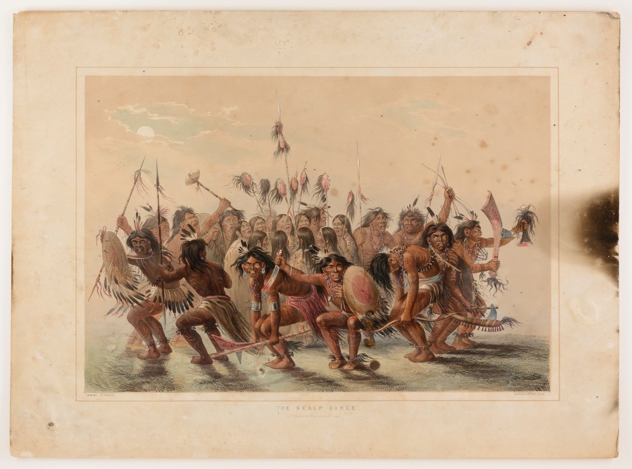 Skalpdansen av George Catlin
