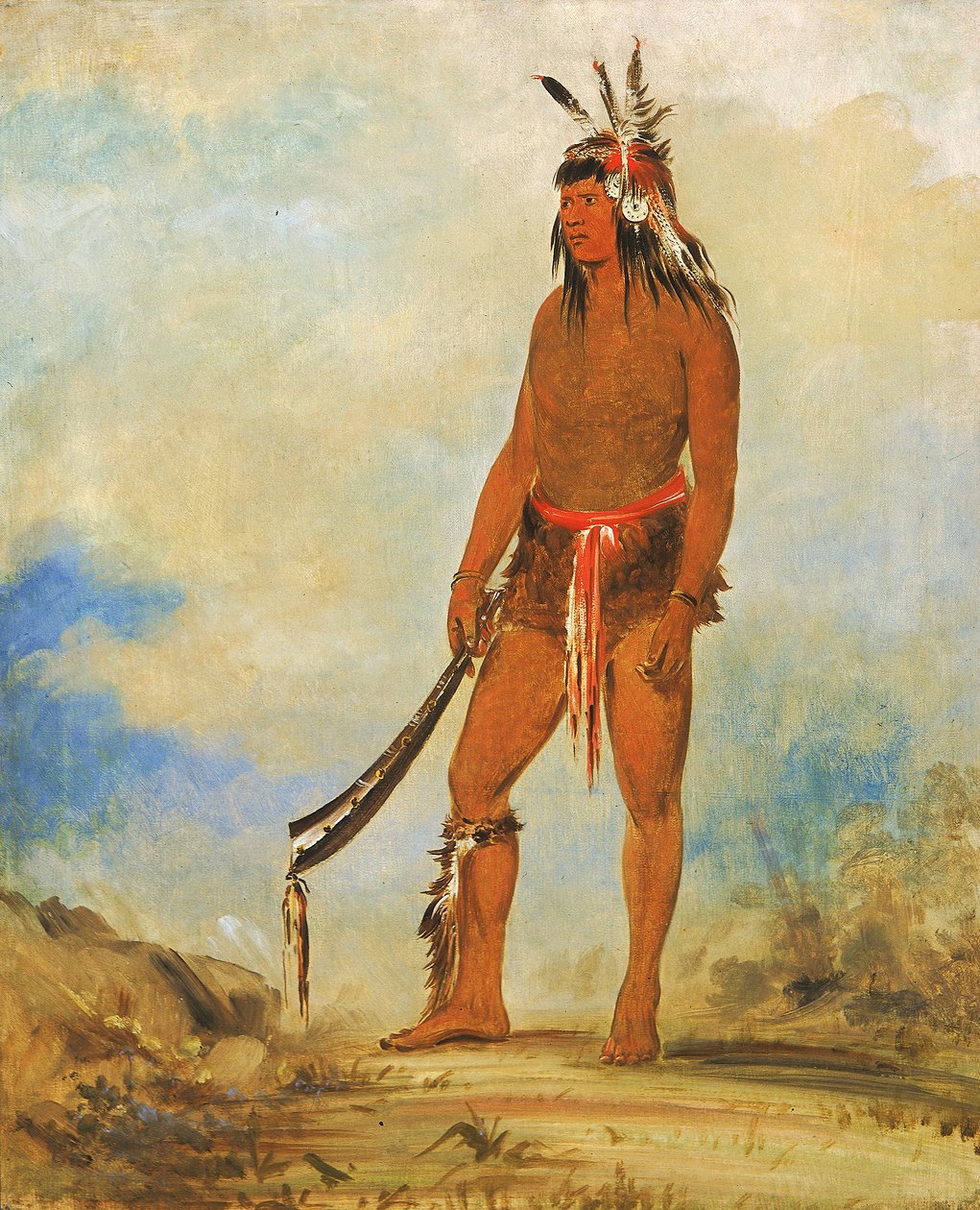 Won-de-tów-a, Underverket, 1835. av George Catlin